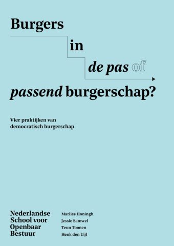 Burgers in de pas of passend burgerschap?